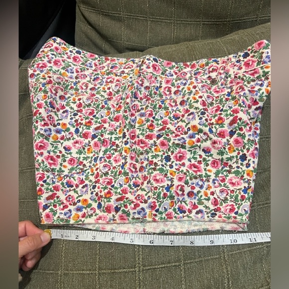 Madewell floral shorts size 28 super comfy nice fabric 100% cotton - Picture 7 of 16